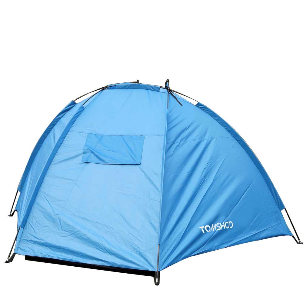 TOMSHOO Outdoor Sports Sunshade Tent for Fishing Picnic Beach Park blue