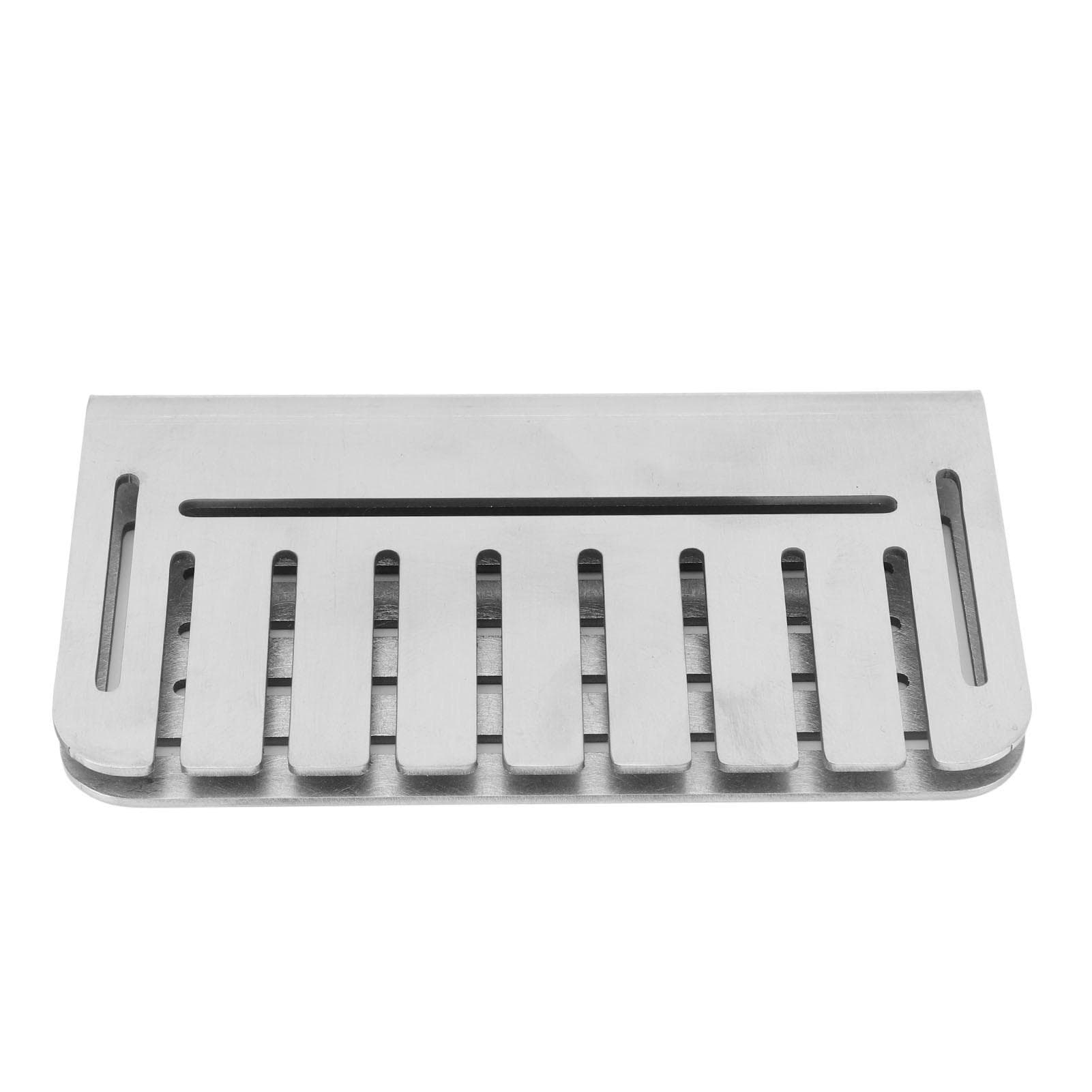 Grease Door Blocker Heavy Duty Griddle Grease Door Stopper 304 Stainless Steel Grease Food Screen