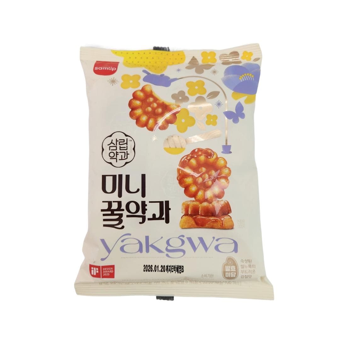 SPC SAMLIP Korean Traditional Honey Cookies, Sweet Teafood Yakgwa (6 Options) #140g
