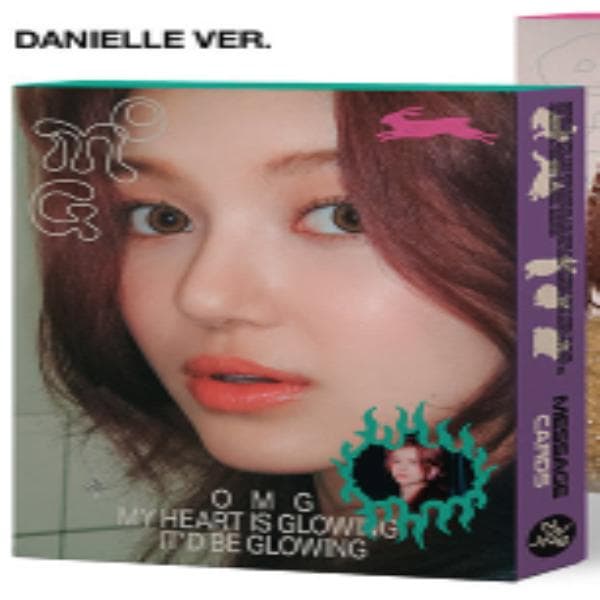 NEWJEANS - The 1st Single [OMG] (Message Card Ver.) DANIELLE VERSION