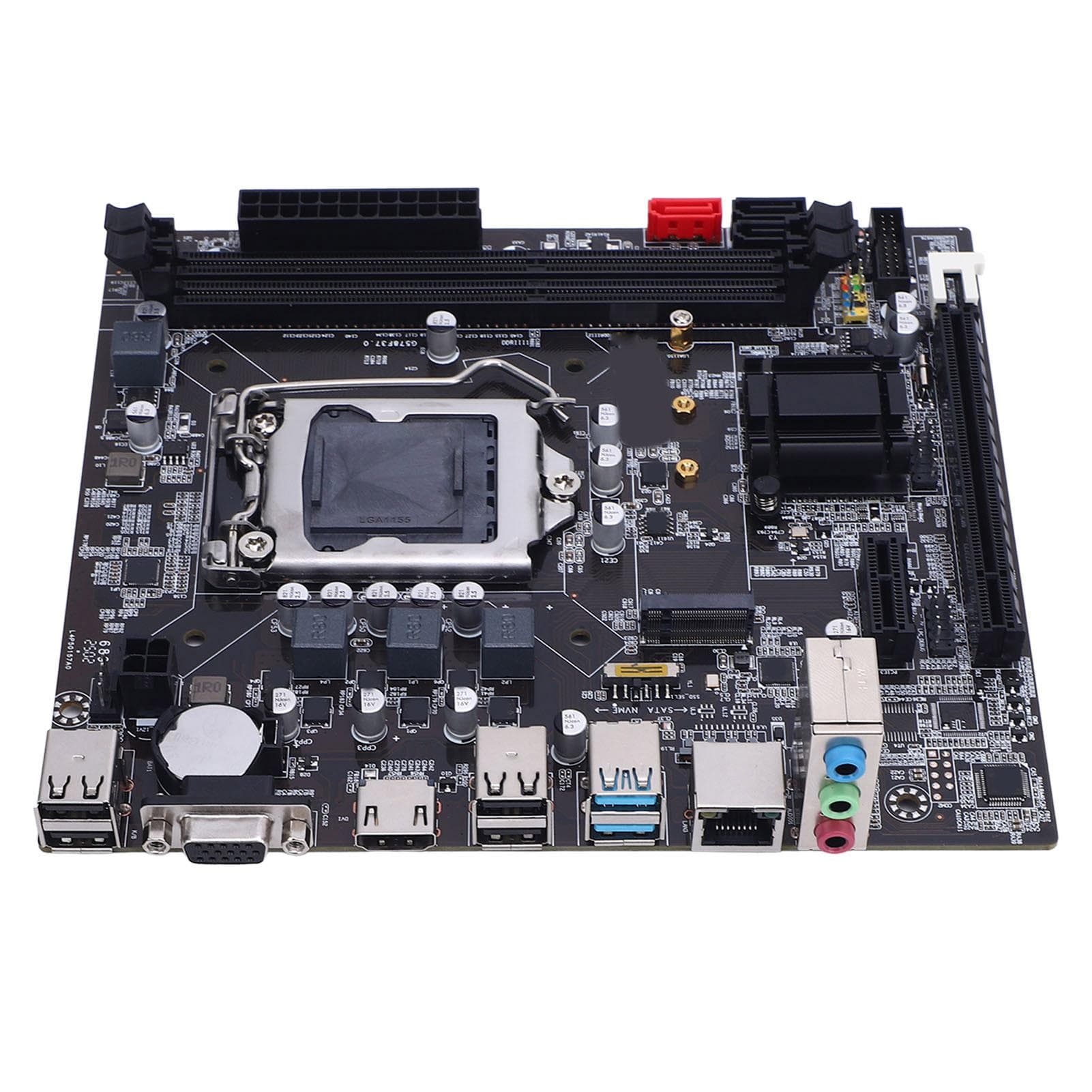 B75 Computer Motherboard for LGA 1155 2x8GB DDR3 Memory Gaming Motherboard M.2 Nvme NGFF ATA3.0 PCI