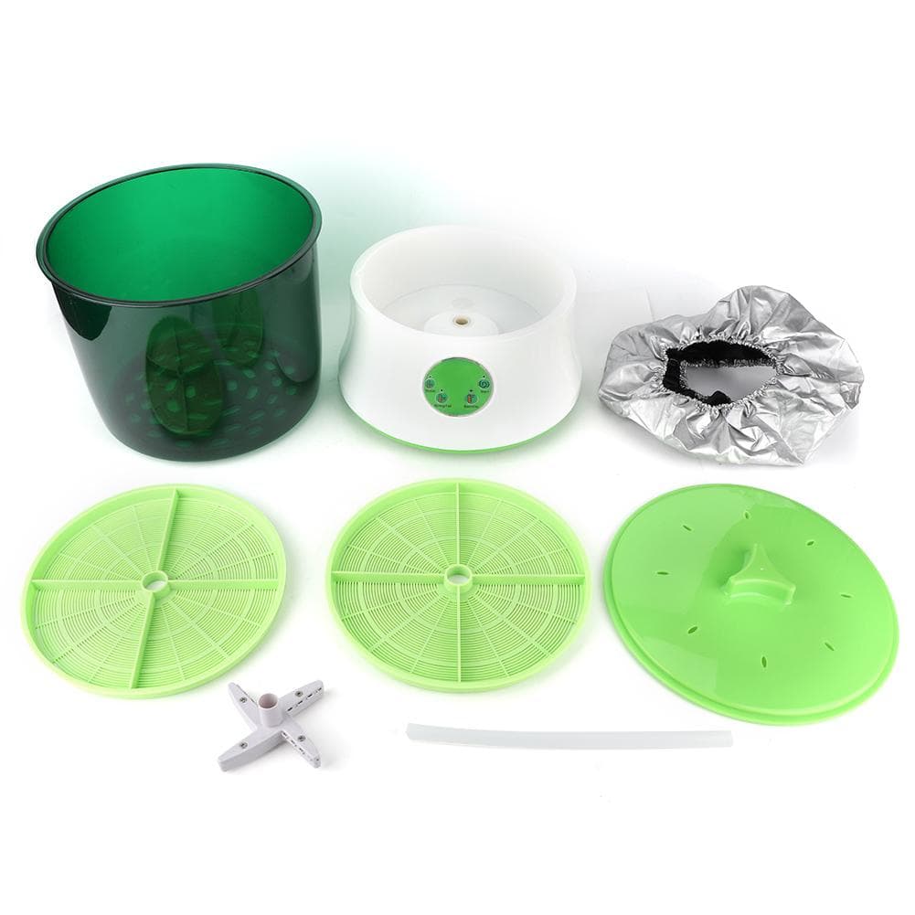 Automatic Intelligent Household Double Layer Bean Sprouts Machine Maker Grain ToolUS Plug 110V