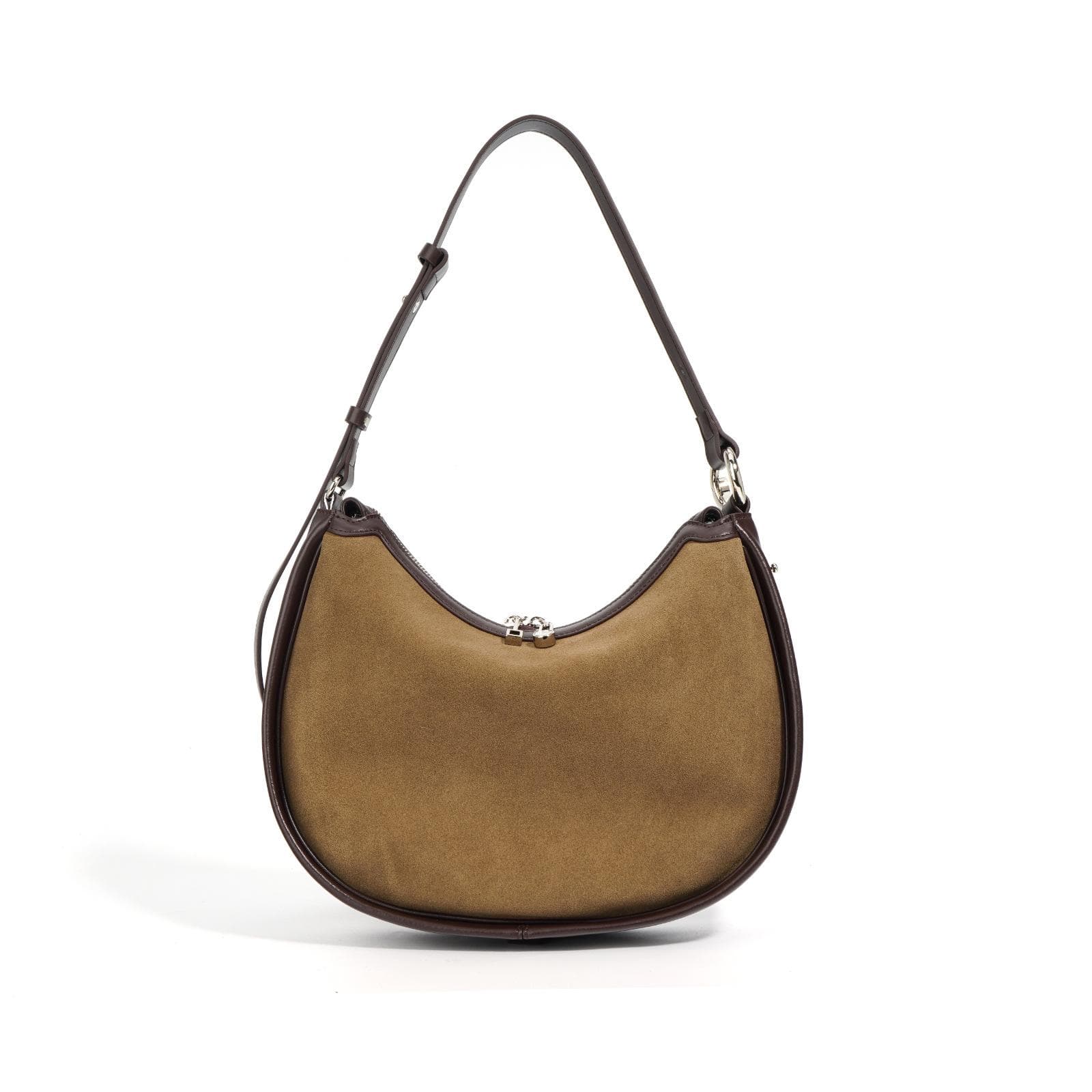 Niche Design Crescent Bag for Girls for Women's Leather Autumn and Winter High-end One-shoulder Fashionable and Personalized Underarm Bag