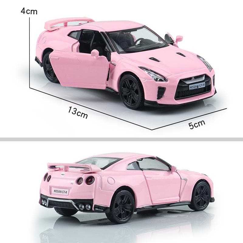 Gifts For Girls Pink Color Series Volkswagen Beetle Bentley McLaren Lamborghini Maserati Benz AMG Nissan GTR Diecasts & Toy Vehicles 1:36 Alloy Model