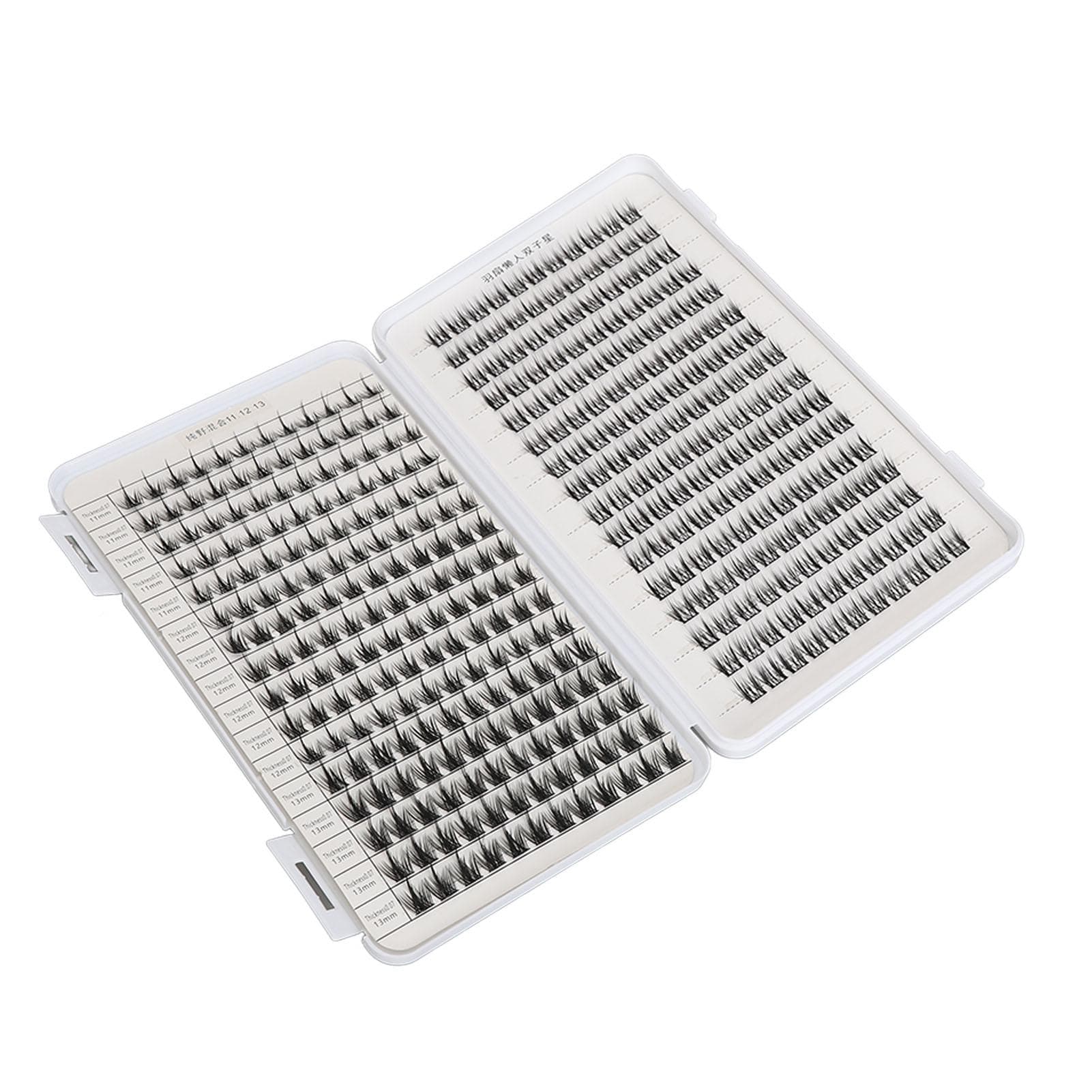 Individual Eyelashes Cluster Mixed DIY Realistic Portable Individual Lash Extensions for Dating