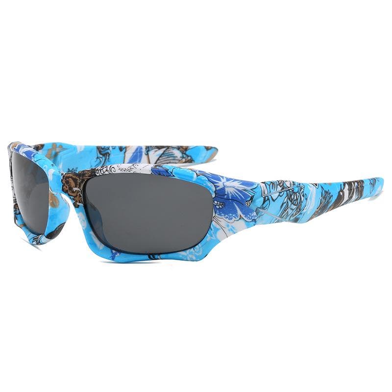 Men's Polarized Tactical Windproof Sunglasses - Military Green, Sports Style Non-Polarized