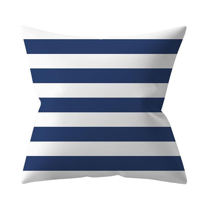 Navy Blue Mandala Nordic Geometric Pillowcase 45x45 Cushion Cover Decorative Pillow Sofa Cushion Home Decor Polyester 60x60cm
