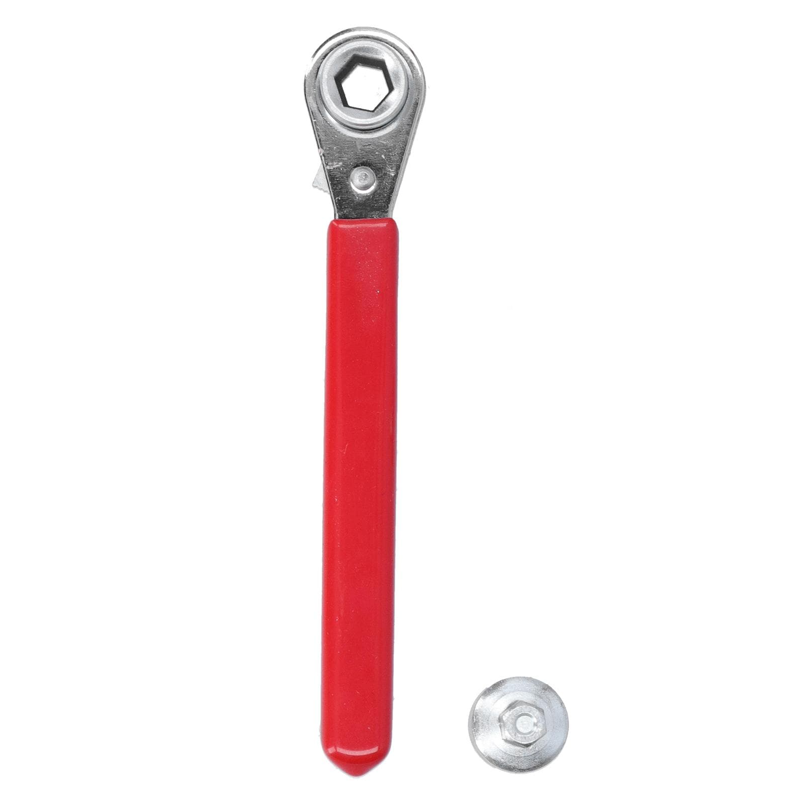 516in 0.4in Battery Terminal Ratchet Wrench with 12in Socket for Top Side Post Battery