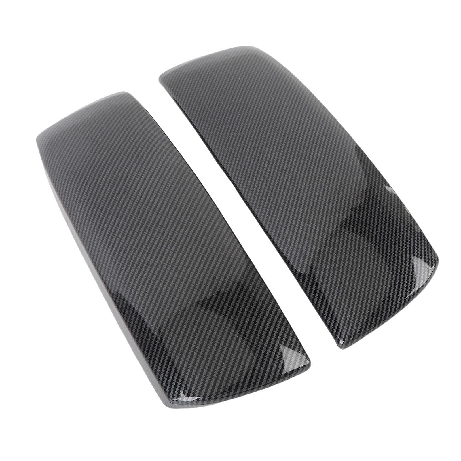 Center Console Storage Box Cover Trim Carbon Fiber Style Protective Fashionable Look Replacement