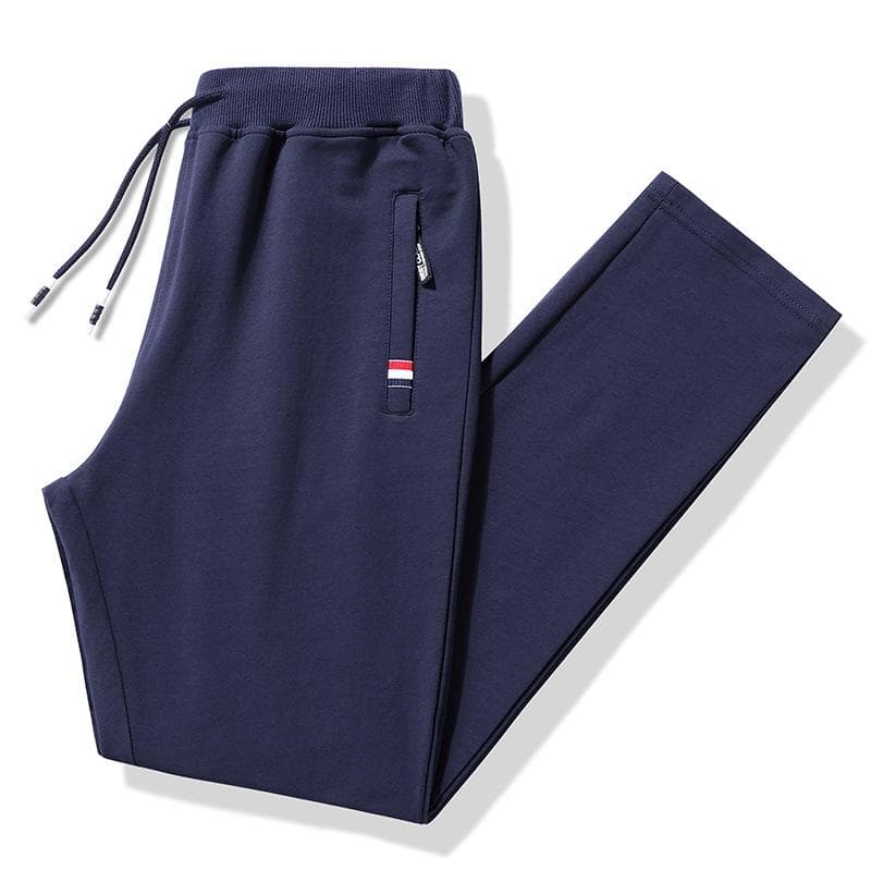 Loose Fit Men Stretch Fitness Sportswear Tracksuit Bottoms Sweatpants Trousers Gyms Pants Mens Joggers L