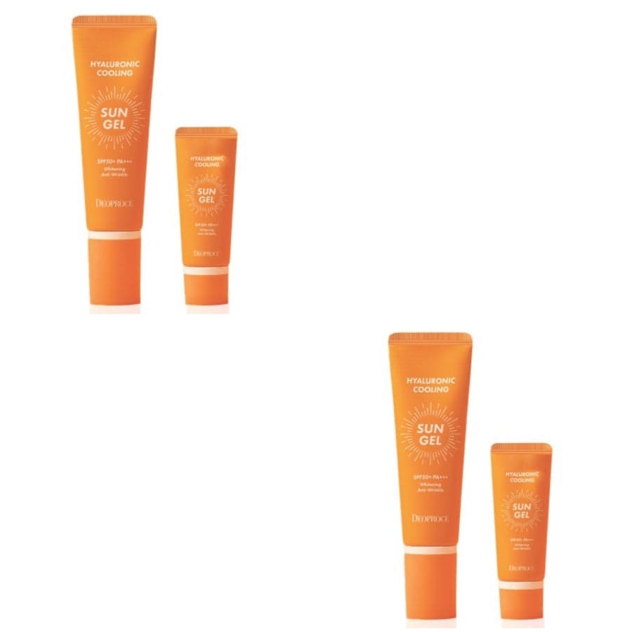 Deoproce Hyaluronic Cooling Sun Gel Special Edition SPF50+ PA+++ 50ml + 20ml*1Set/2Sets/3Sets/4Sets 2Sets