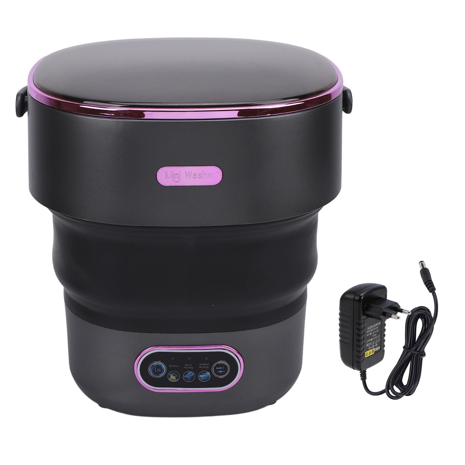13L Foldable Clothing Washer with Drain Hose Full Automatic Mini Laundry Machine for Apartment