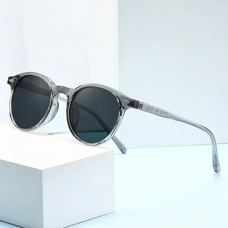 Unisex Retro Round Frame Sunglasses UV400 Protection Fashion Casual Outdoor Sports Driving Glasses for Men Women
