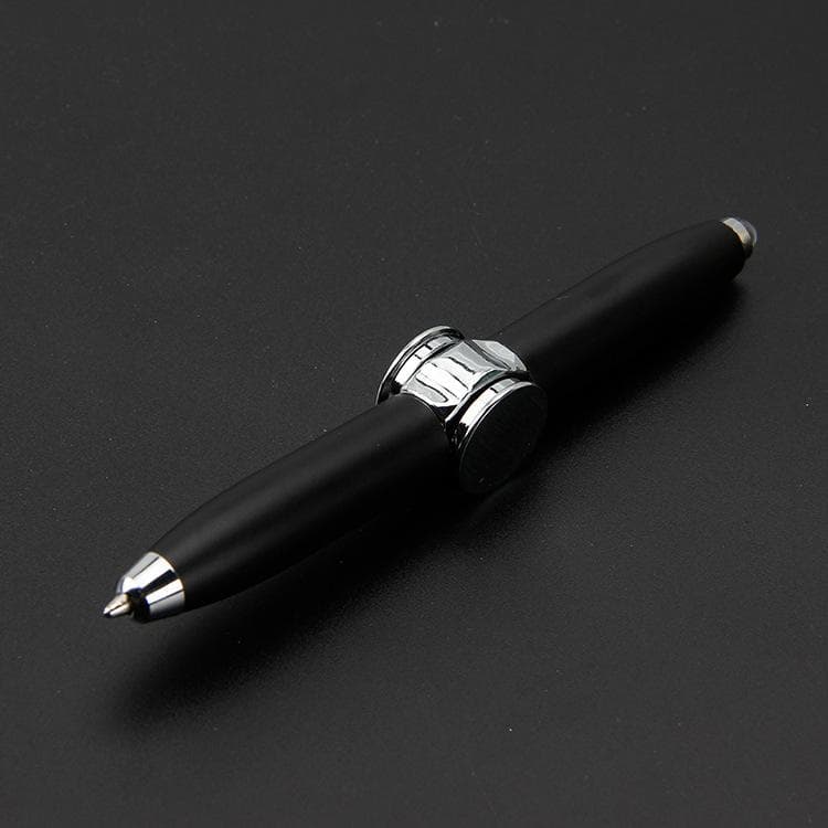 Fidget Spinner Toy Gyro Ball Pen Spinning Toy With LED Spinning Pen Ball Pen Light Stress Anxiety Stress Reliever Gift