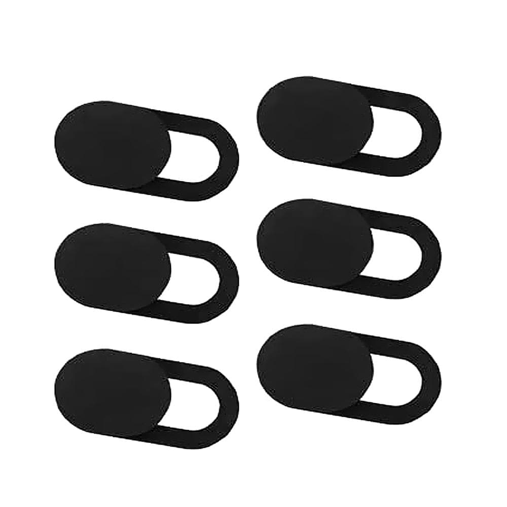 Camera Privacy Protection Ultra Thin Webcam Cover For Computers Laptops Tablet High Quality Cover 6PCS White 6pcs black