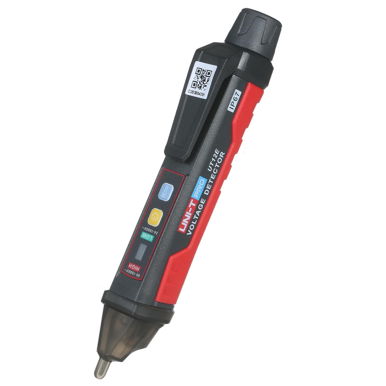 UNI-T UT12E AC Voltage Detector Meter 24V-1000V Non- Portable Tester Pen Socket Volt Current UT12E