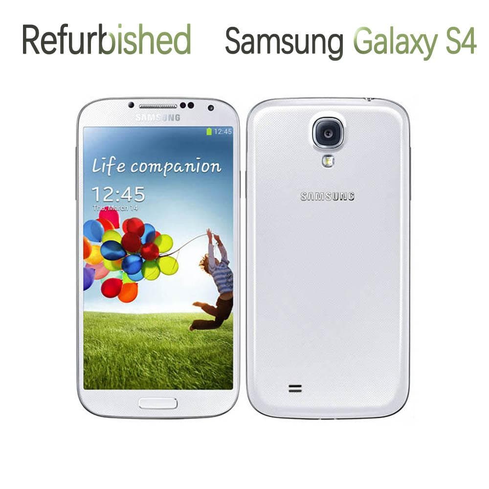 Refurbished Samsung Galaxy S4 i9500 i9505 2GB RAM 16GB ROM Mobile Phone With 1 SIM i9505 Simple Set white