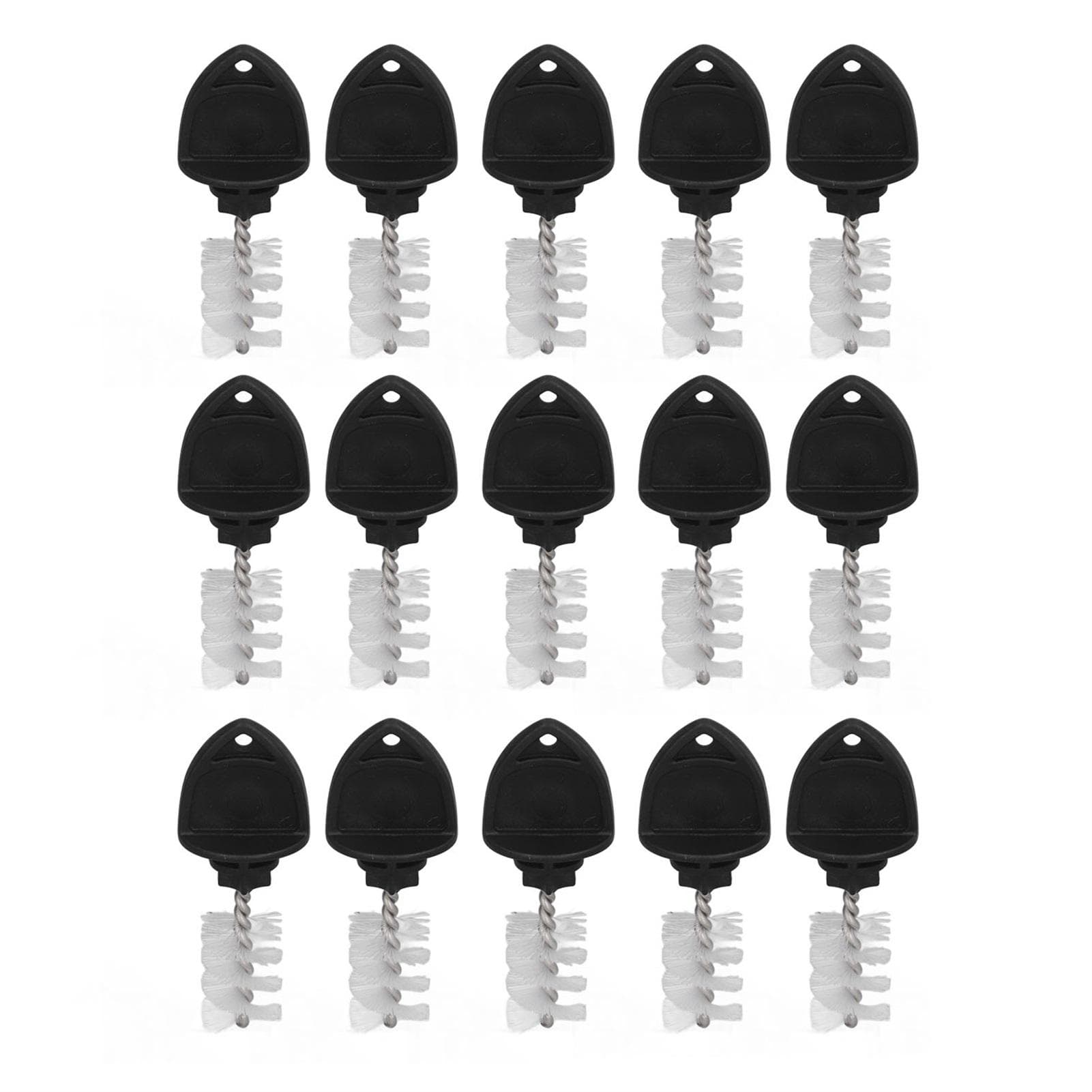 15Pcs Beer Tap Plug Brush 304 Stainless Steel ABS Beer Faucet Tap Cleaning Brush Plug For Kitchen