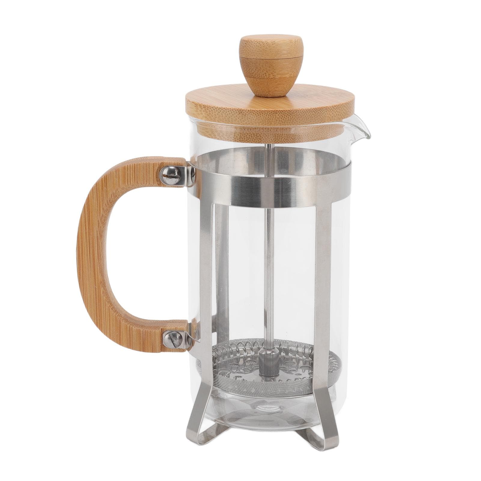 French Press Coffee Maker Hand Pressed French Press Pot for Home Office Camping Home Party 600ml L(for 6.5-9kg)