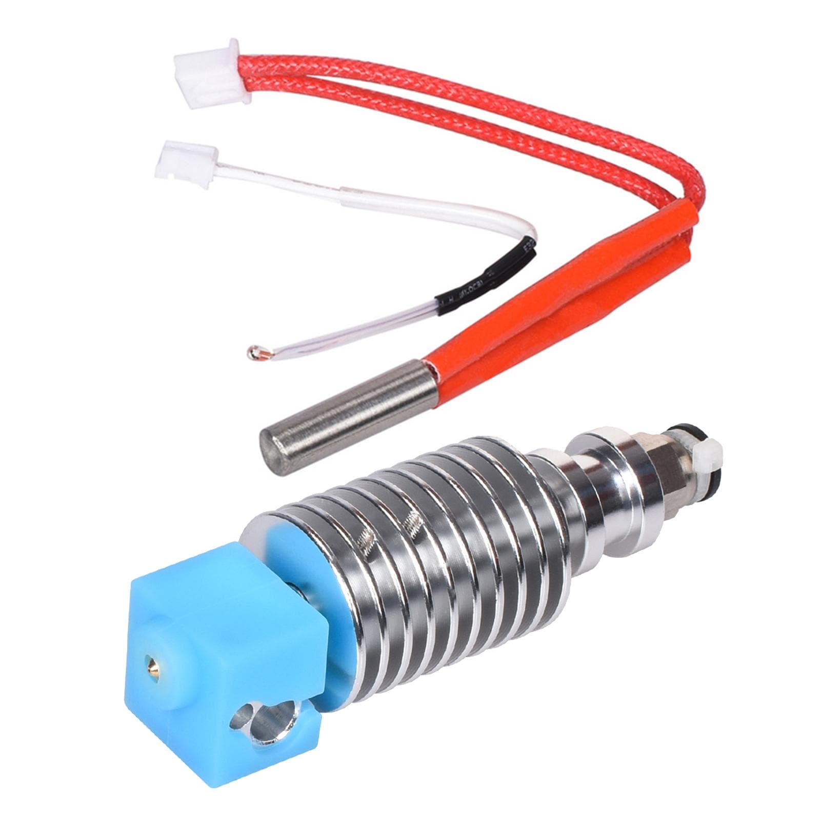 BQU 3D Printer 24V I3 Mega Hotend V5 Jhead Hotend Bowden Extrude Kit with 0.4mm Nozzle Heater Wire 12V multicolour