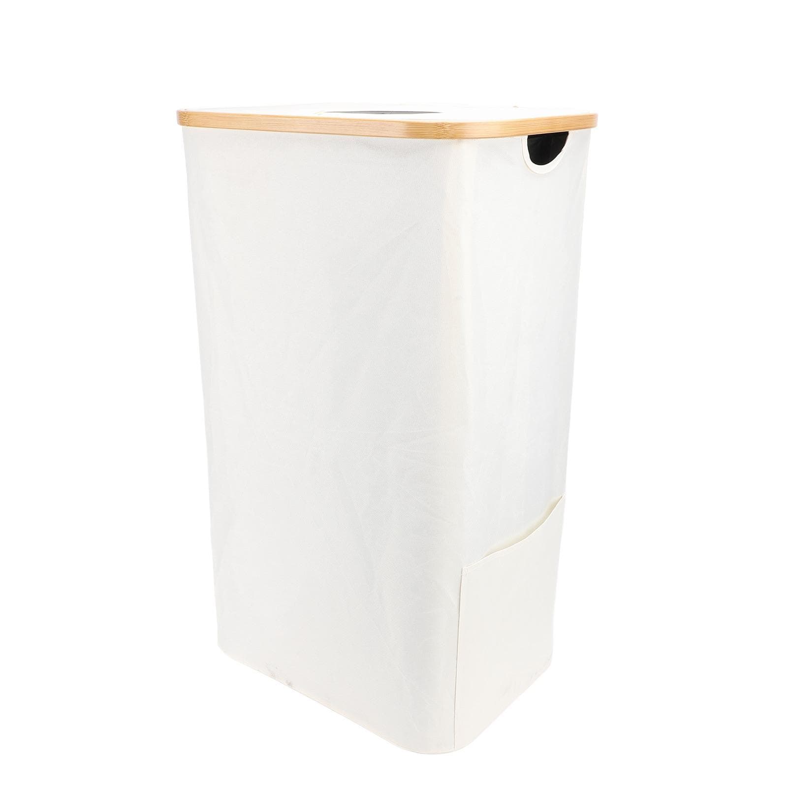 Recycling Basket Bag Foldable Oxford Cloth Large Capacity Bottle Can Recycle Bin for Home Beige beige