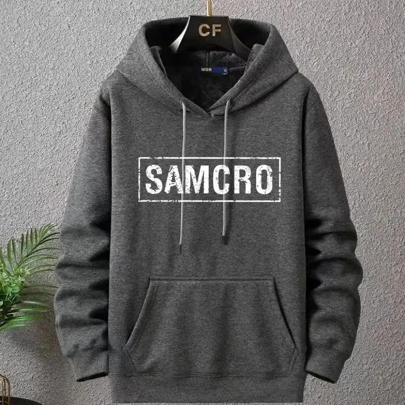 Sons of Anarchy SAMCRO Double Sided Print Streetwear Men Womnen Harajuku Brand Design Hoodie Mens Oversized Hoodies Sweatshirt S grey