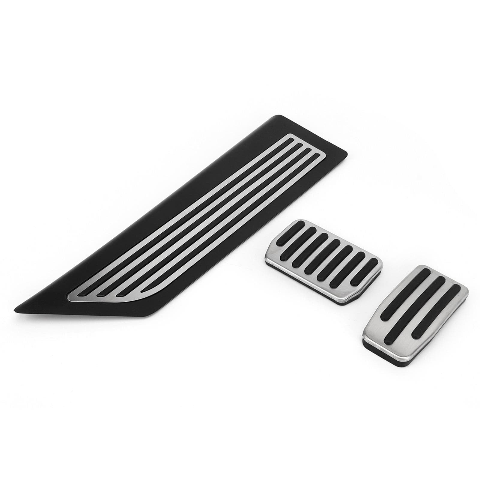 Auto Foot Pedal Set Rest Pedal Brake Pedal Accelerator Pedal Non Slip Replacement for Tesla Model Y