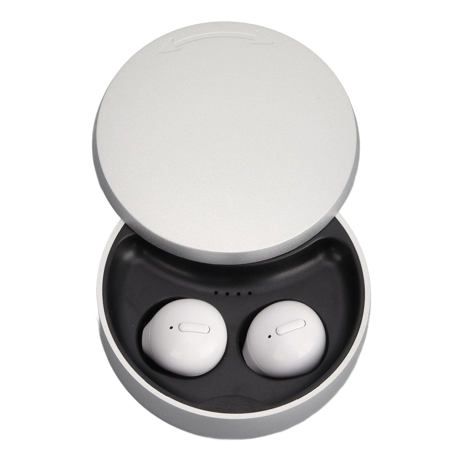 Wireless Earbuds Super Long Endurance Noise Cancelling Bluetooth Headset for Sports white