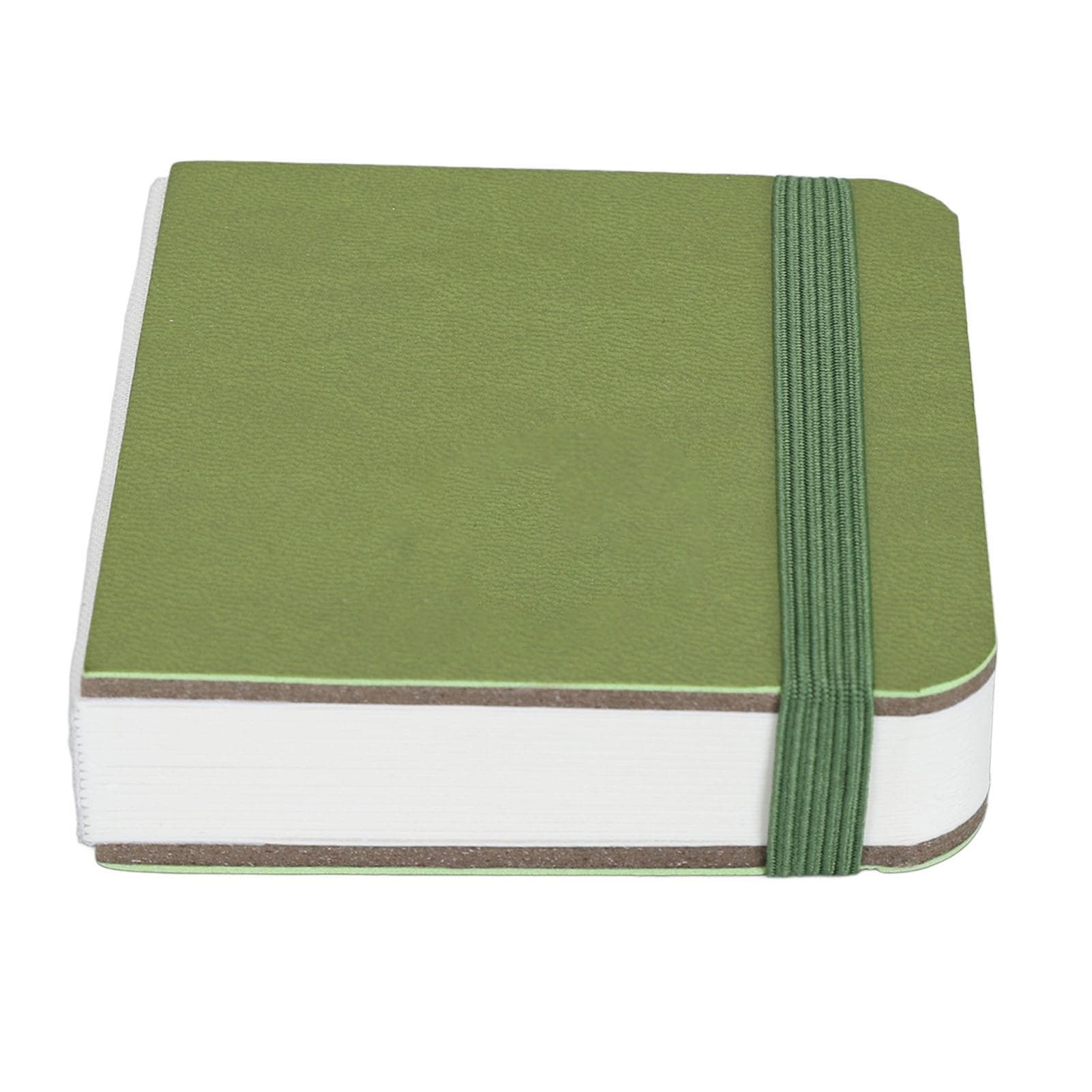 30 Sheets Watercolor Sketchbook Portable Small Watercolor Journal 300GSM White Paper Watercolor green