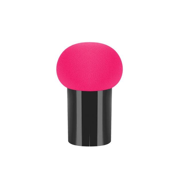 1 Pc Cute Makeup Face Coverup Mushroom Head Sponge Powder Puff Comfortable Hygiene Fashion Cosmetic rose pink