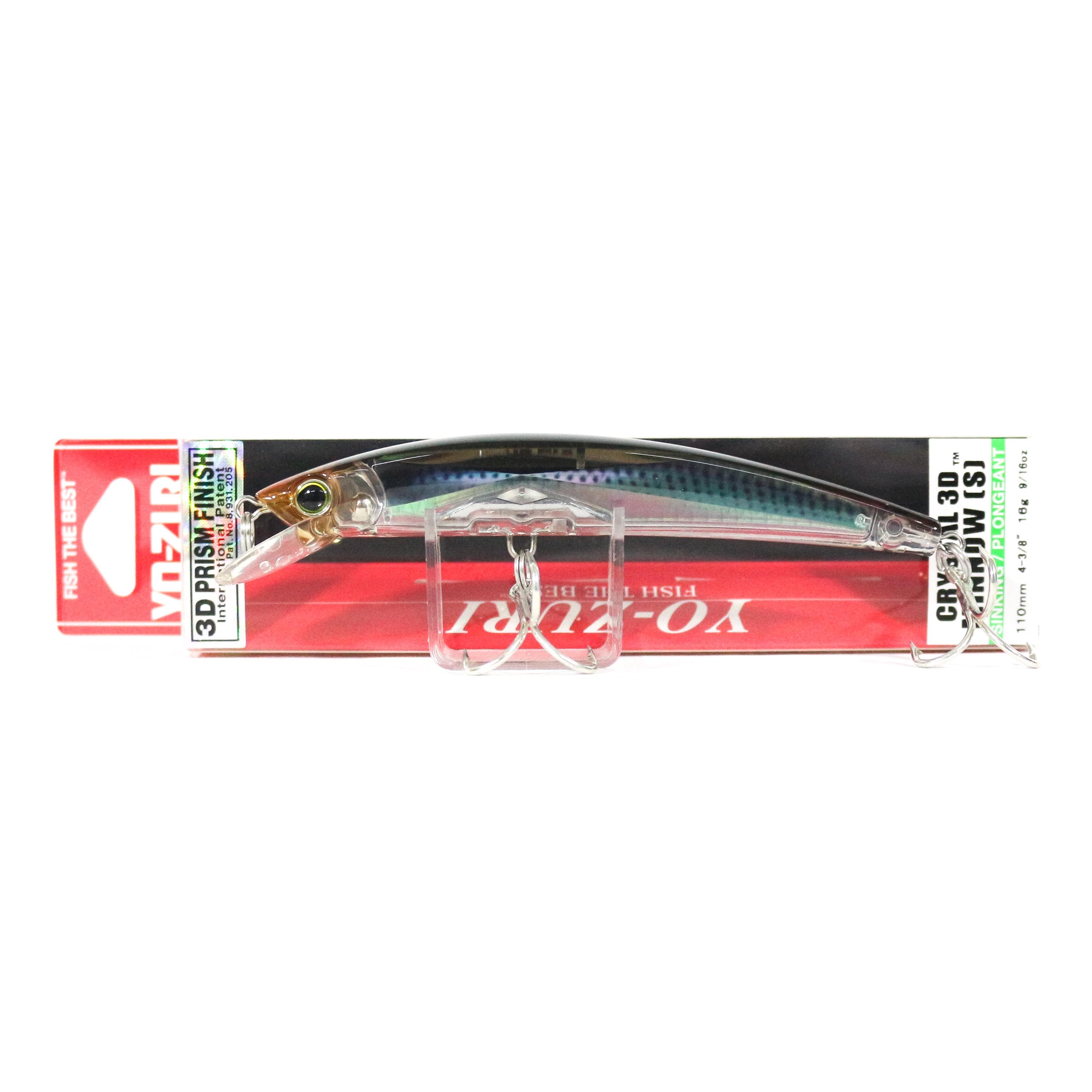 Yo Zuri 3D Crystal Minnow 110 mm Sinking Lure F1149-RMT (2145)