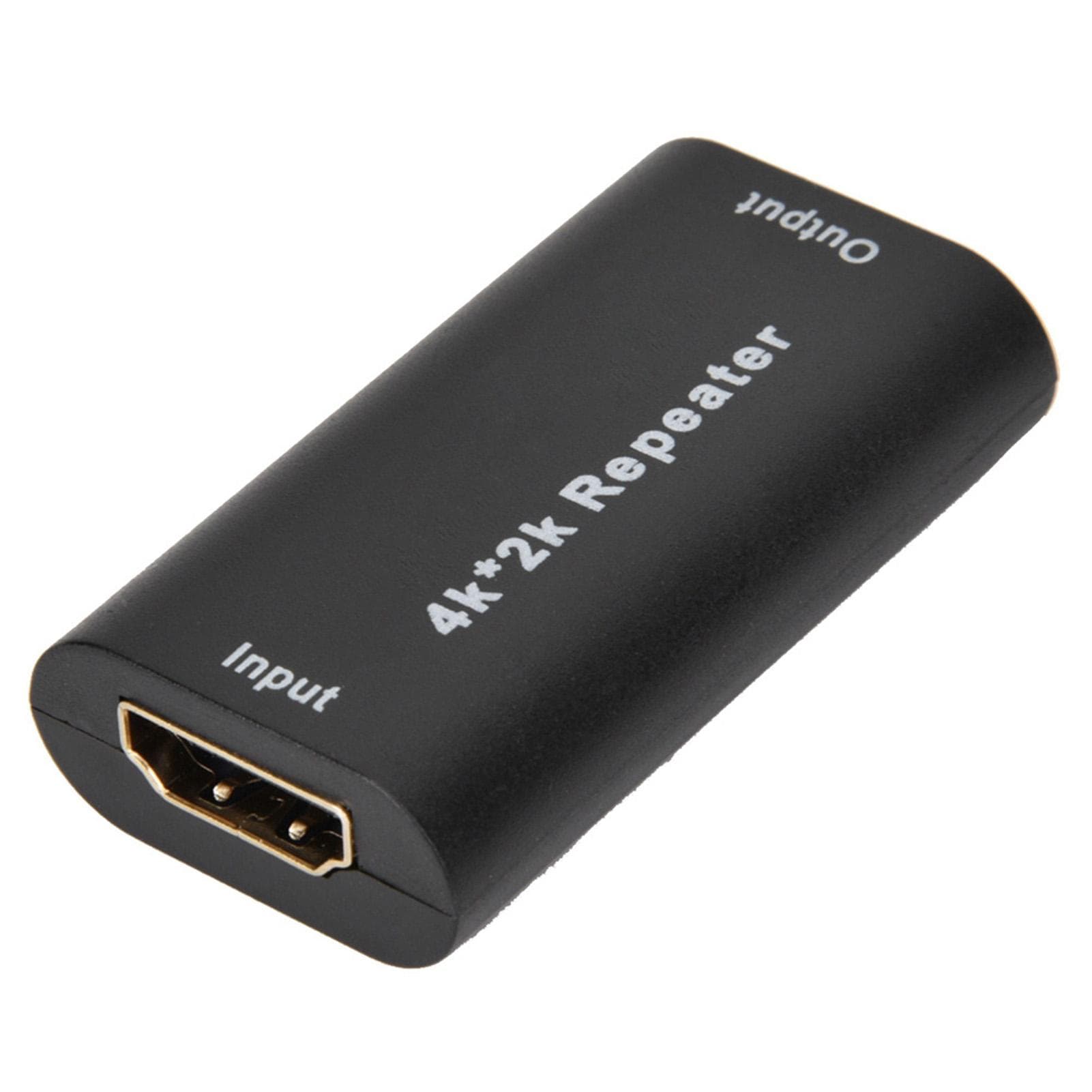 4K*2K HDTV Signal Amplifier 40M Repeater Adapter Female to Female