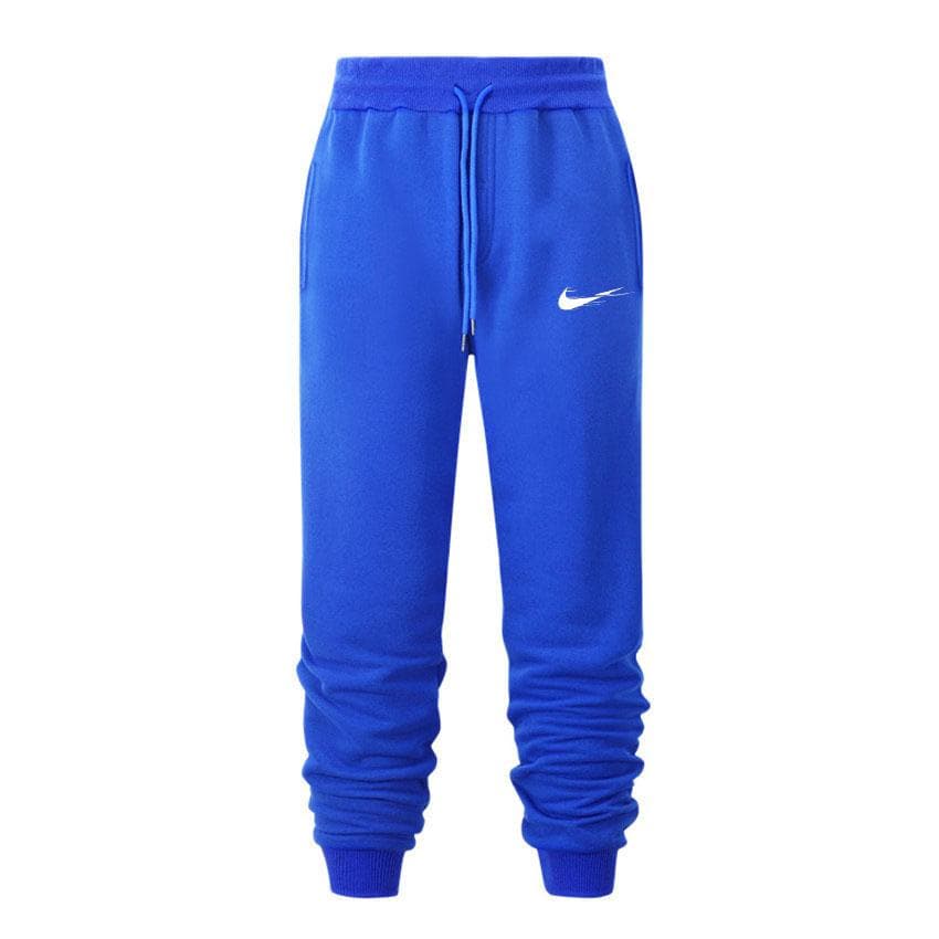 Men's Autumn and Winter Casual Pants Sports Pants Men's Pants Jogging Pants Hip Hop Street Pants S blue