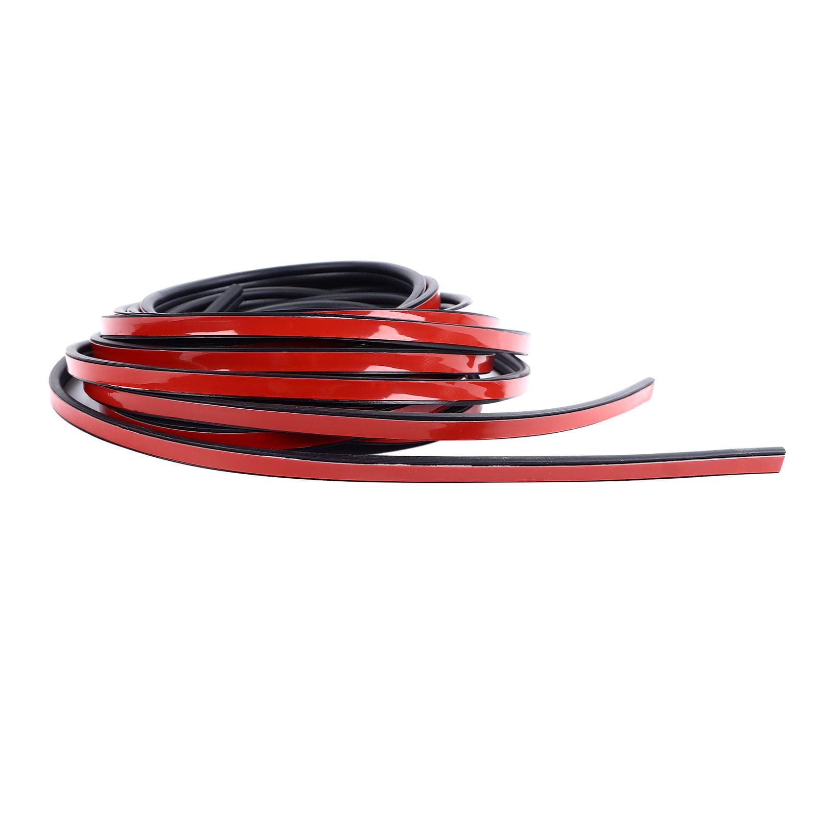 10m Car Sealing Strip Flexible B Shape Rubber Soundproofing Heat Resistant Car Body Weather