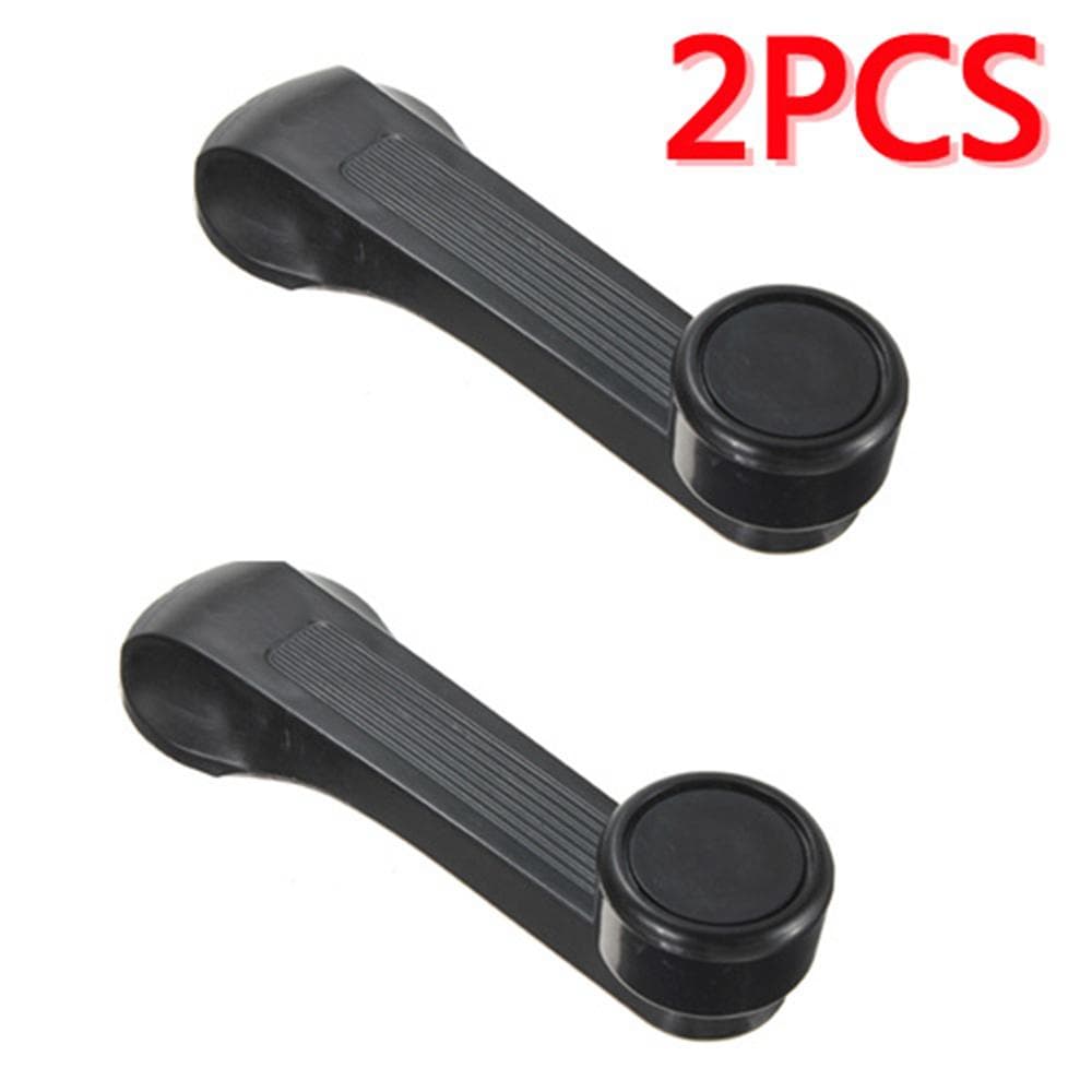2Pcs New Window Crank Handle Black For Honda Civic DX EX GX HX LX-Coupe 2 4 Door