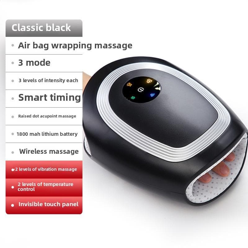 Wrist Finger Palm Massager Heated Air Pressure Kneading Massager Simulated Human Kneading Hand Massager