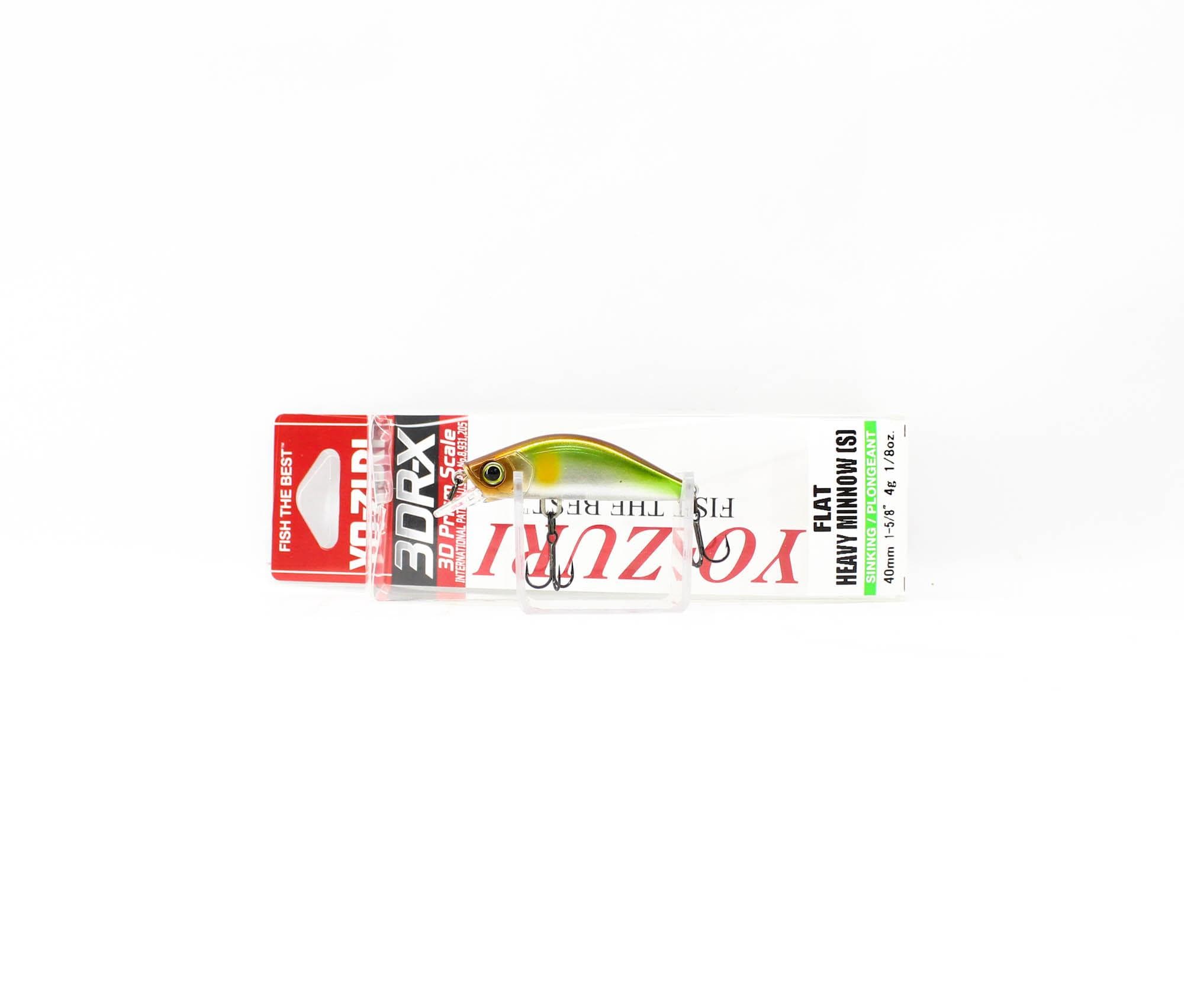 Yo Zuri 3DR-X Flat Heavy Minnow 40S Sinking Lure R1541-MGSA (4718)