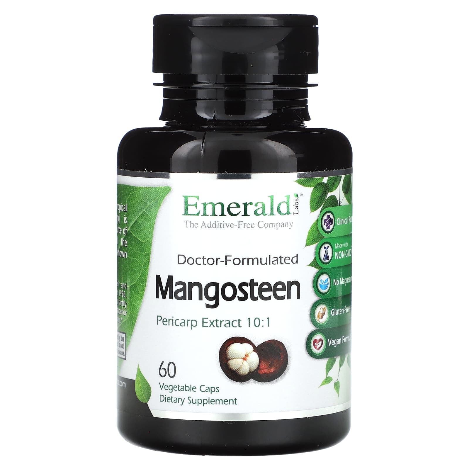Emerald Laboratories, Mangosteen, 1,200 mg, 60 Veggie Capsules (600 mg per capsule)