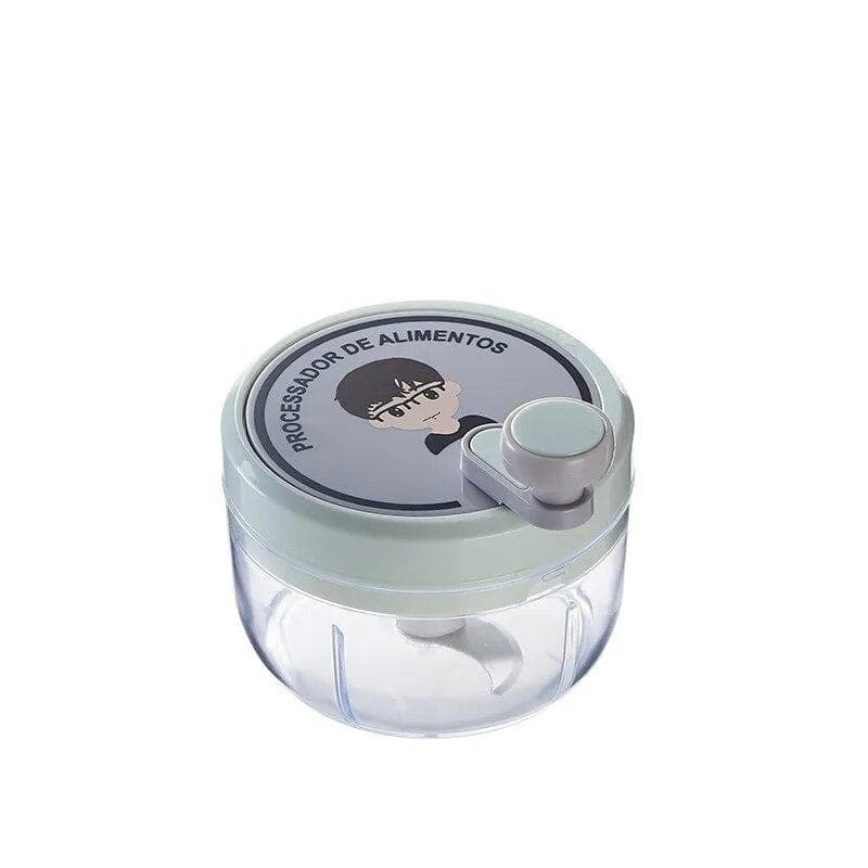 1Pc Manual Chopper for Vegetable Fruits Onions Pepper Chopper Pull Mincer Blender Mixer Garlic Crusher Kitchen Gadgets light green