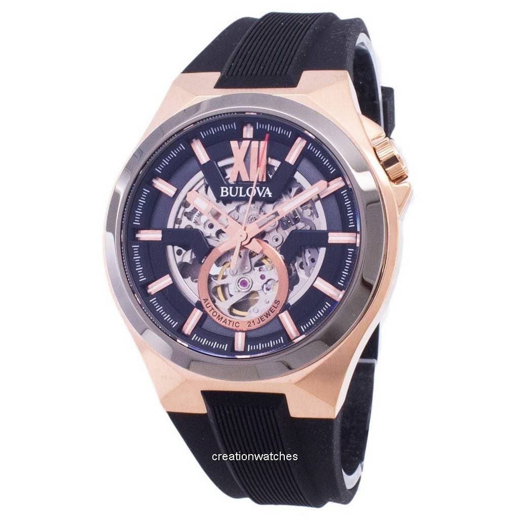 Bulova Classic 98A177 Automatic Men's Watch black