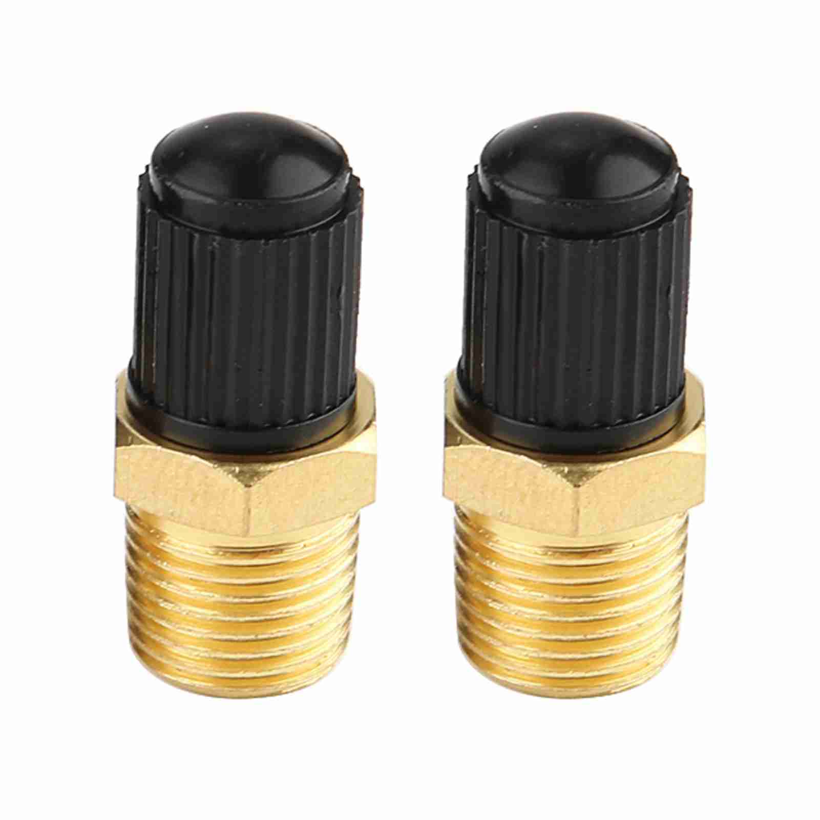 2Pcs 18  NPT MPT Brass Air Compressor Tank Fill Valve