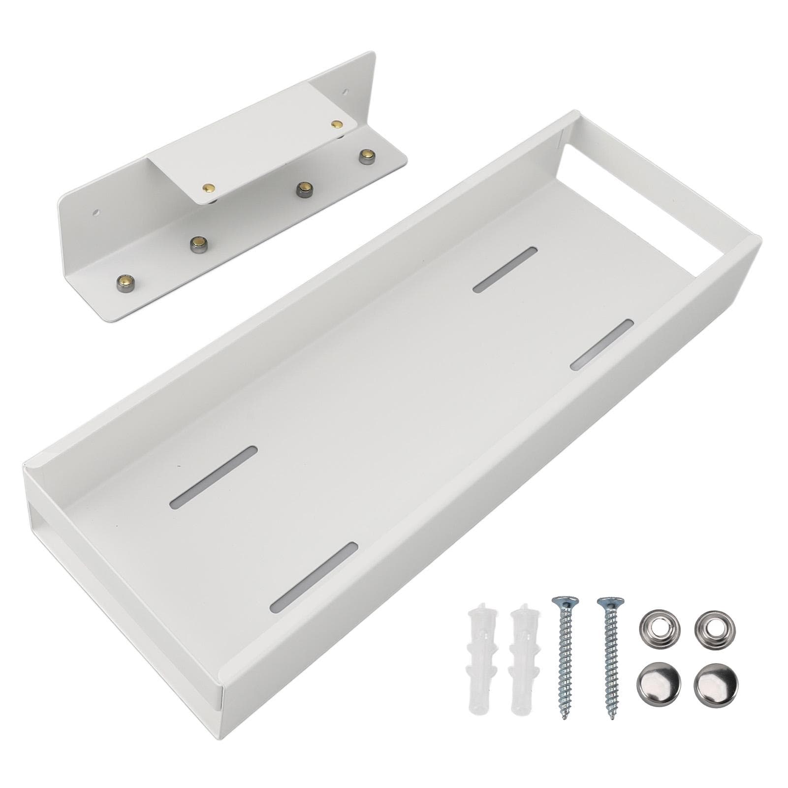 Pull Out Cabinet Organizer Carbon Steel Slide Out Cabinet Drawer Sliding Pantry Storage Shelf Sink Small white