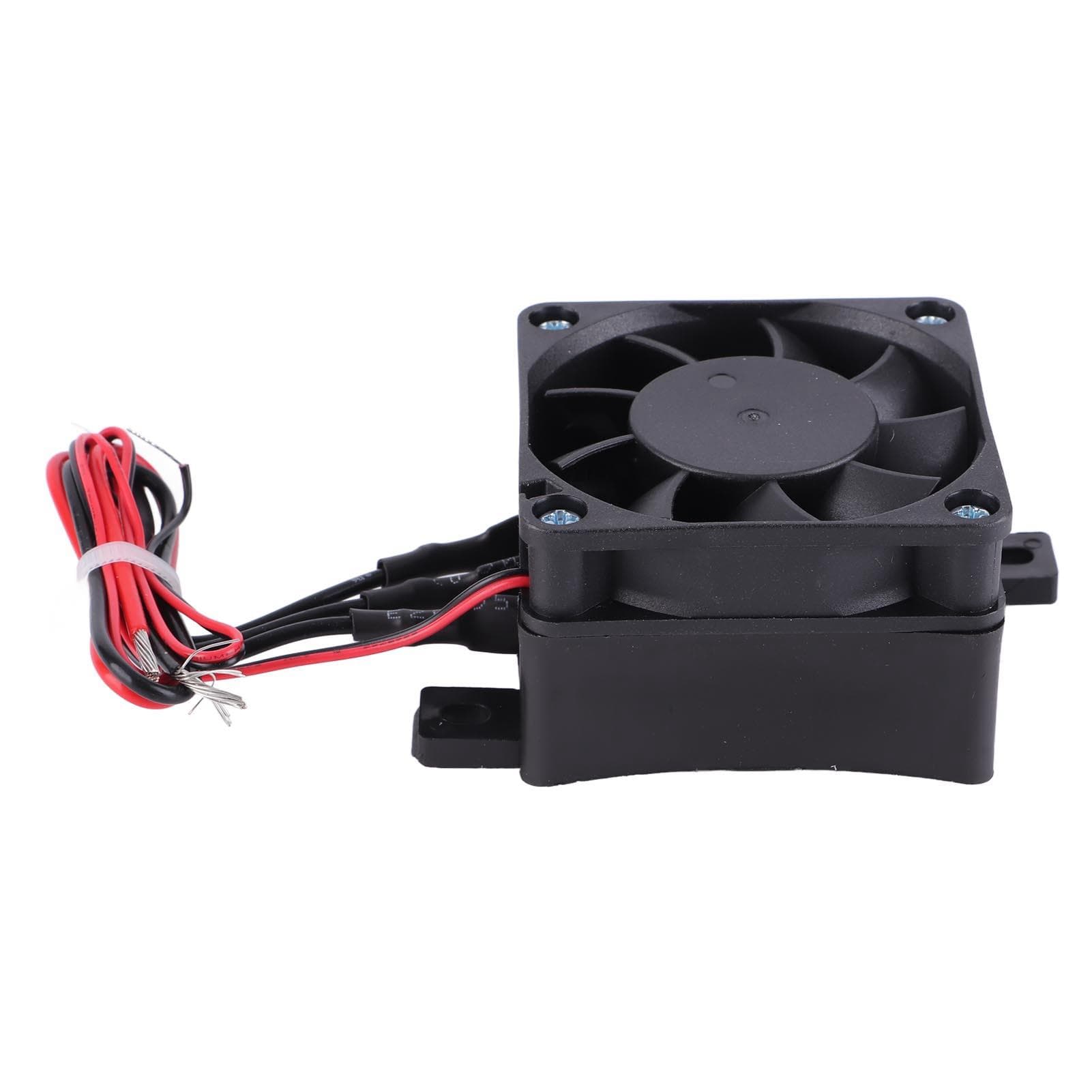 100W 12V Energy Saving PTC Car Fan Air Heater Constant Temperature Heating Element Heaters white