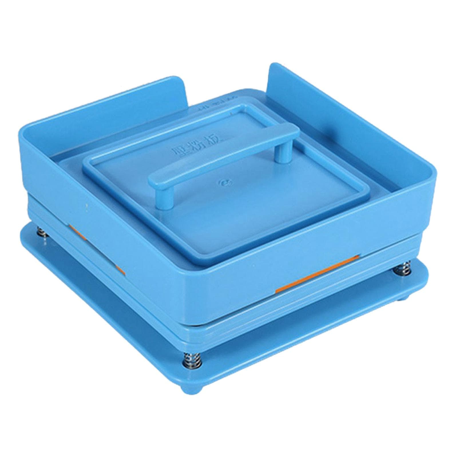 Capsule Plates With Spreader 100 Holes Powder Filling Tool 00#(Without Powder Block Plate) white