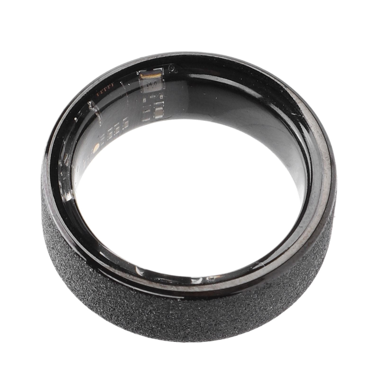 Smart Ring Sleep Tracking IP68 Water Proof Magnetic Fast Charging Health Tracker Frosted Fitness ID 18.9mm / 0.74in