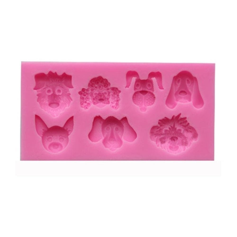 3D Dog Silicone Fondant Soap Mould Candy Pastry Mould Chocolate Baking Mold Cake Decor