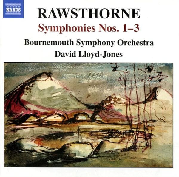 CD ALAN RAWSTHORNE, BOURNEMOUTH SYMPHO - Symphonies Nos. 1-3 8557480 Naxos 2005 Japan ObiClassical Used