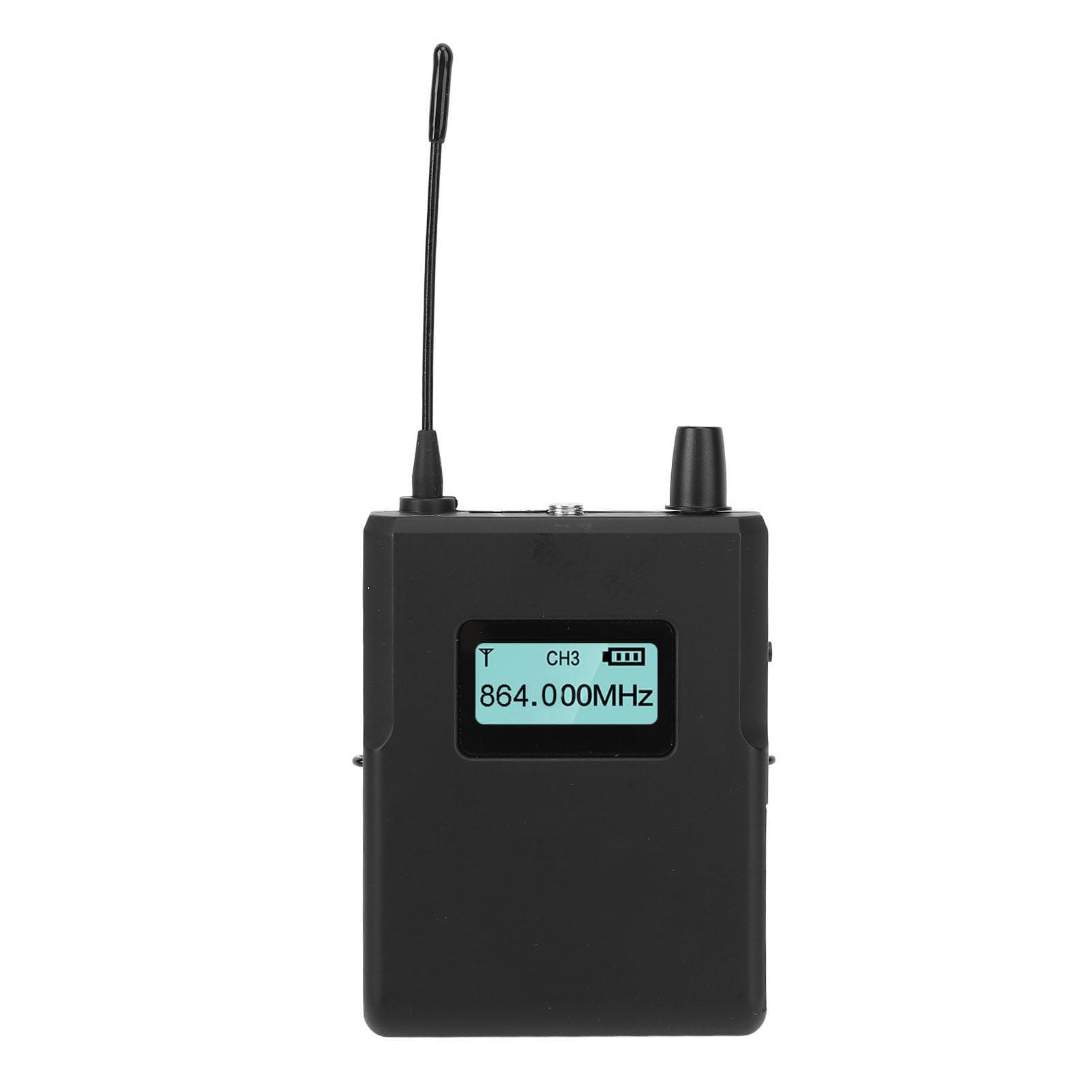 IEM Receiver 863 to 865mhz 36 Adjustable Frequencies Digital Wireless IEM Receiver for Stage