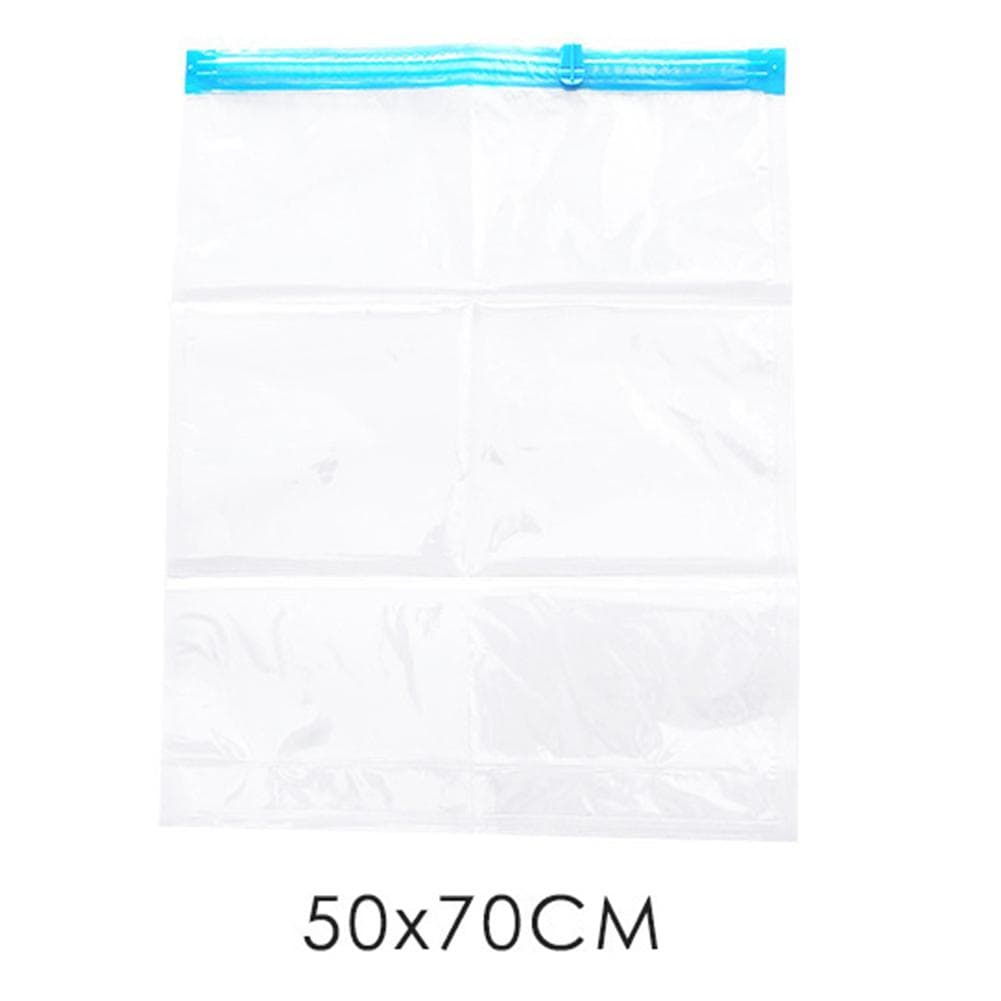 Hand Roll Type Free Suction Storage Travel Clothes Compression Bag Vacuum Bag  2213(XL 50*70cm)