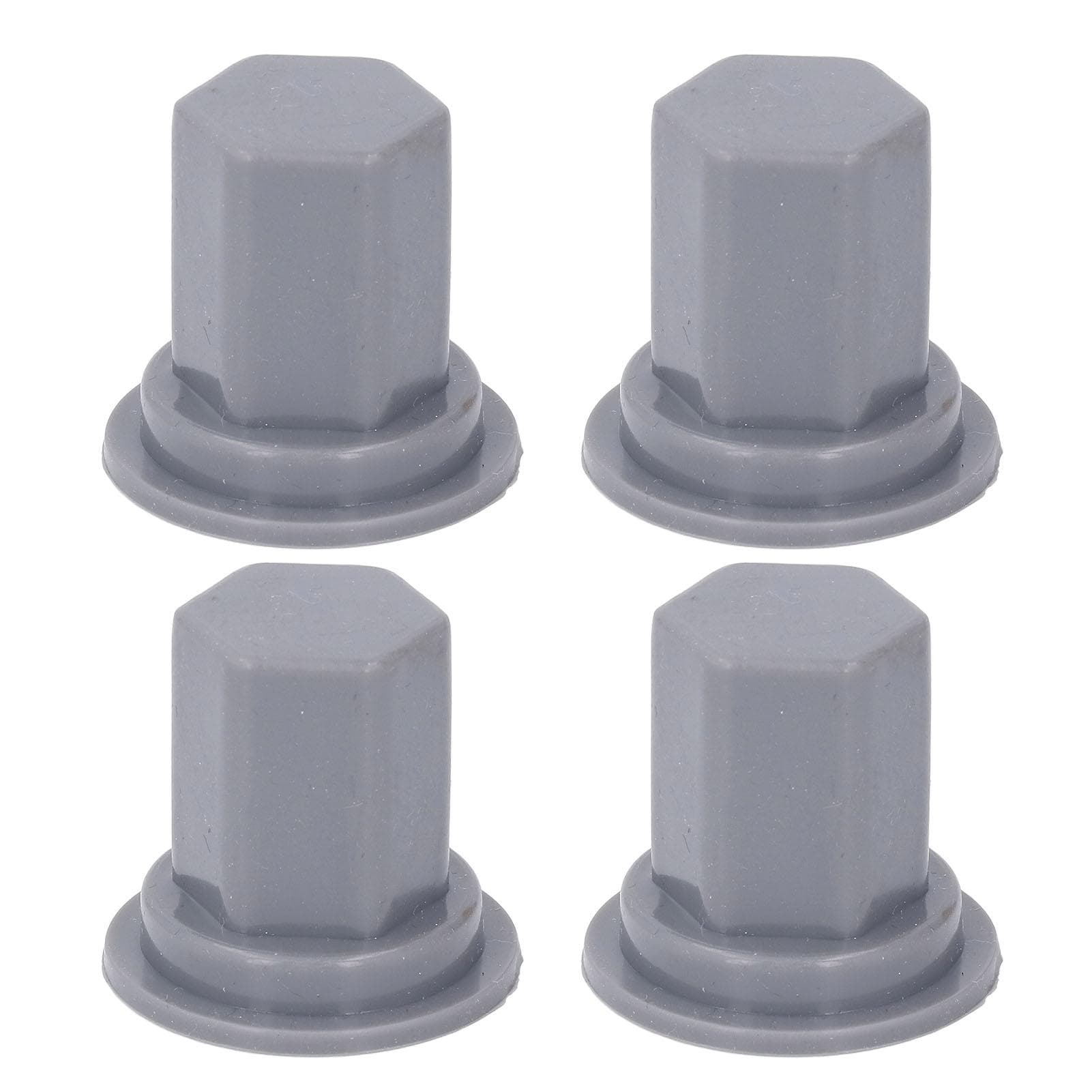 50PCS Hex Screw Bolt Covers Waterproof Dustproof Hexagonal Screw Protective Caps Silicone Screw